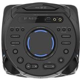 Sony - MHC-V43D - Draadloze Bluetooth Speaker - Zwart - Met Feestverlichting