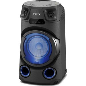 Sony MHCV13.CEL Audiosysteem met Bluetooth + LED-Verlichting Zwart