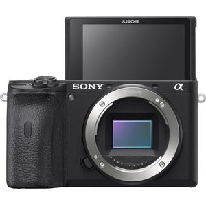 Sony Alpha 6600 | APS-C spiegelloze camera (snelle autofocus van 0,02 s, 5-assige optische beeldstabilisatie in de behuizing)
