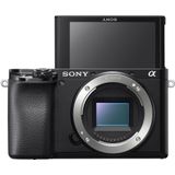 Sony α 6100 + 16-50mm + 55-210mm MILC 24,2 MP CMOS 6000 x 40000 Pixels Zwart