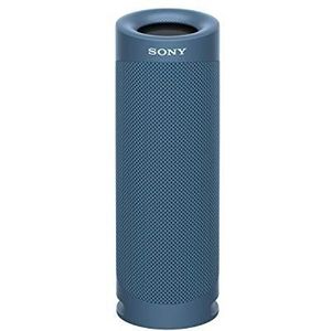 Sony SRS-XB23 draagbare, draadloze bluetooth-luidspreker (12 uur batterijduur, waterafstotend, extra bas), blauw