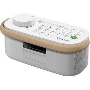 Sony Kabelloser Tragbarer TV-Lautsprecher für Hörgeschädigte und Senioren - Weiß (SRSLSR200.CE7), Einheitsgröße