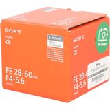 Sony SEL-2860 Standard-Zoom Objektiv (28-60 mm, F4–5.6, Vollformat, geeignet für A9, A7, A6000, A5100, A5000 und Nex Serien, E-Mount) schwarz