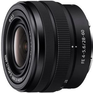 Sony - FE 28-60mm - Objectief - Zwart - Compact en Licht
