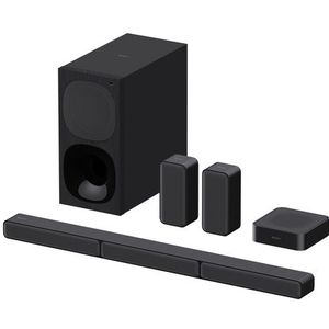 Sony HT-S40R - Soundbar met subwoofer en draadloze achterspeakers - Zwart