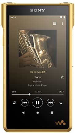 Sony Walkman Signature Series MP4-speler 256 GB Zwart, Goud