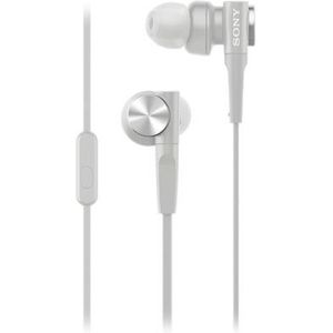 Sony MDR-XB55AP Oordopjes Wit
