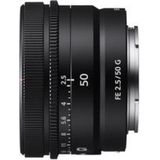 Sony - FE 50mm F2.5 G - Camera Lens - Zwart - Compact Ontwerp