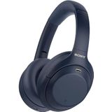 Sony WH1000XM4 draadloze hoofdtelefoon met ruisonderdrukking (Bluetooth, adaptief geluid, DSEE Extreme processor, Alexa en Google Assistant, 30 h accu) - Blauw