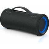 Sony SRS-XG300 - Tragbarer kabelloser Bluetooth-Lautsprecher mit starkem Partysound und Beleuchtung - wasserdicht, 25 Stunden Akkulaufzeit, Smartphone und Schnellladefunktion - Schwarz