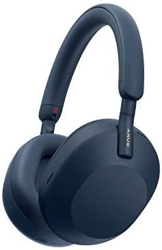 Sony WH-1000XM5 (NC, 30 h, Draadloze, Bedraad), Koptelefoon, Blauw