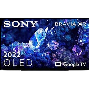 Sony XR-48A90K/P BRAVIA XR 48 inch televisie (OLED, 4K Ultra HD, High Dynamic Range (HDR), Smart TV (Google), 2022 model), titaniumzwart