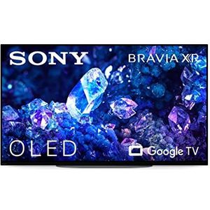 Sony XR-42A90K/P BRAVIA XR TV 42 inch (OLED, 4K Ultra HD, High Dynamic Range (HDR), Smart TV (Google), model 2022), titanium zwart