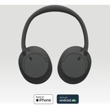 Sony WH-CH720N ruisonderdrukkende draadloze Bluetooth-hoofdtelefoon - batterijduur tot 35 uur en snel opladen - zwart