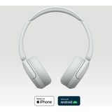 Sony WH-CH520 Draadloze On-Ear Koptelefoon Wit