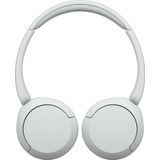 Sony WH-CH520 draadloze Bluetooth-hoofdtelefoon - tot 50 uur batterijduur met snel opladen, on-ear stijl - wit