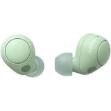 Sony - WFC700NG - Draadloze Oordopjes - Groen - Noise Cancelling