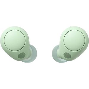 Sony WF-C700N, Draadloze Bluetooth®-oordopjes met ruisonderdrukking, Compact, Licht, met Multipoint-verbinding, IPX4 waterdicht, Batterijduur tot 20 uur, Snel opladen, iOS en Android, Groen