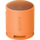 Sony SRS-XB100 - Draadloze Bluetooth, Draagbaar, Lichtgewicht, Compact Outdoor, Reizen, Luidspreker, Duurzaam IP67 Waterdicht & Stofdicht, 16 HR-batterij, Veelzijdige riem, Handsfree bellen, Oranje