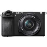 Sony A6700B + E-mount Standaardlens 16 - 50 Mm Zwart