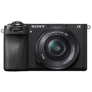Sony Alpha 6700 Spiegellose APS-C Digitalkamera inkl. 16-50mm Objektiv (KI-basierter Autofokus, 5-Achsen-Bildstabilisierung, 4k 120p Video, Touch-Display)