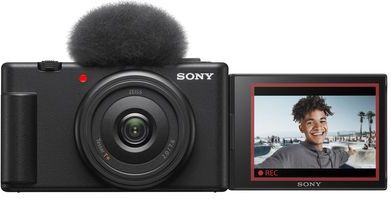 Sony ZV-1F 1" Compactcamera 20,1 MP Exmor RS CMOS 5472 x 3648 Pixels Zwart