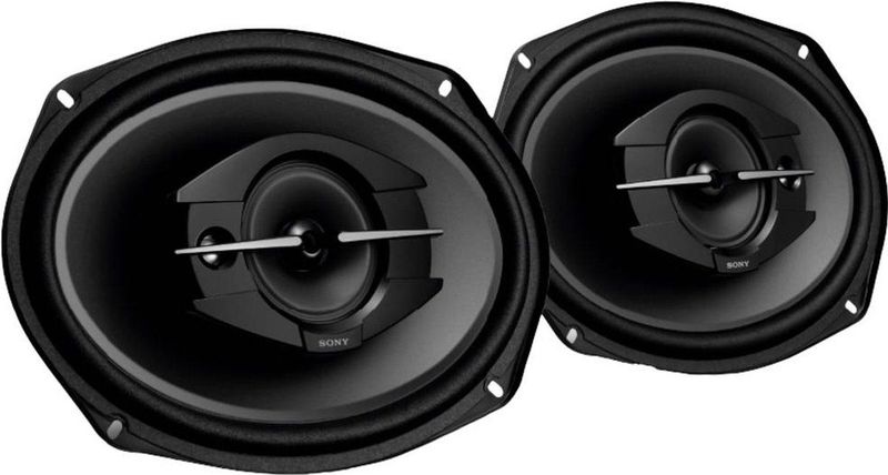 Sony XS-GTF6939 6 * 9"" 3-Wege Koaxial-Lautspecher mit 420 Watt Maximalleistung (schwarz, 2 Stück)