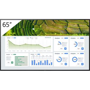 Sony FW-65BZ30L beeldkrant Digitale signage flatscreen 165,1 cm (65") LCD Wifi 440 cd/m² 4K Ultra HD Zwart Android 24/7