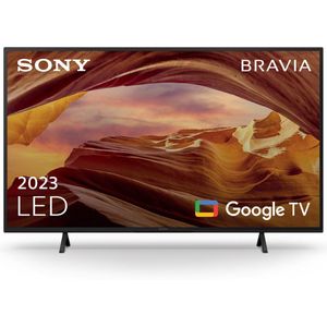 Sony UHD TV KD-43X75WLPAEP 43 inch Zwart