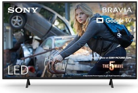 Sony BRAVIA, KD-43X75WL, 43 Zoll Fernseher, LED, 4K HDR, Google TV, Smart TV, Works with Alexa, BRAVIA CORE, HDMI 2.1, Gaming-Menü mit ALLM