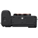 Sony Alpha 7CII | Full-frame spiegelloze camera (compact, 33MP, real-time autofocus, 10 fps, 4K filmopname, variangle touchscreen), zwart