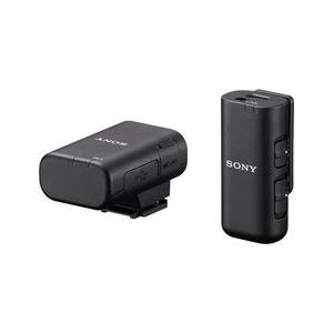 Sony - ECM-W3S - Draadloos Microfoonsysteem - Zwart - Voor Streaming en Podcasting