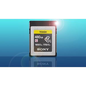 Sony - CEB-G480T - Geheugenkaart - Zwart - CFexpress type B - 480 GB