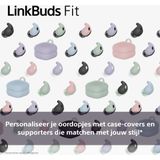 Sony - LinkBuds Fit - Air Fitting Supporter - Ash Blue