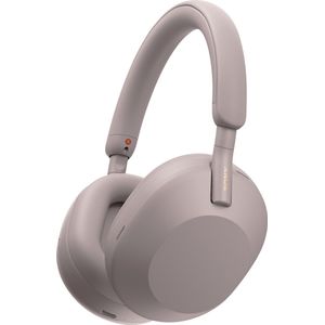 Sony WH-1000XM5 - Draadloze koptelefoon met Noise Cancelling - Smoky Pink / Roze
