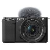 Sony - Alpha ZV-E10L - Camera - Zwart - 16-50 mm - 24 Mpx - APS-C / DX