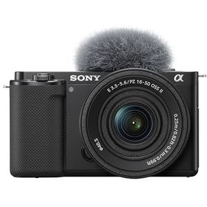 Sony - Alpha ZV-E10L - Camera - Zwart - 16-50 mm - 24 Mpx - APS-C / DX