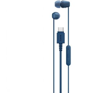 Sony - IER-EX15C - Bedrade Oordopjes - Blauw - USB-C