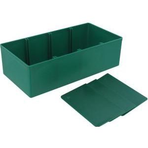 Hikoki Accessoires Opbergbox groen | Met 3 vakverdelers | 402542 402542