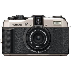 Pentax 17 - Analoge Camera - Zwart - Zilver