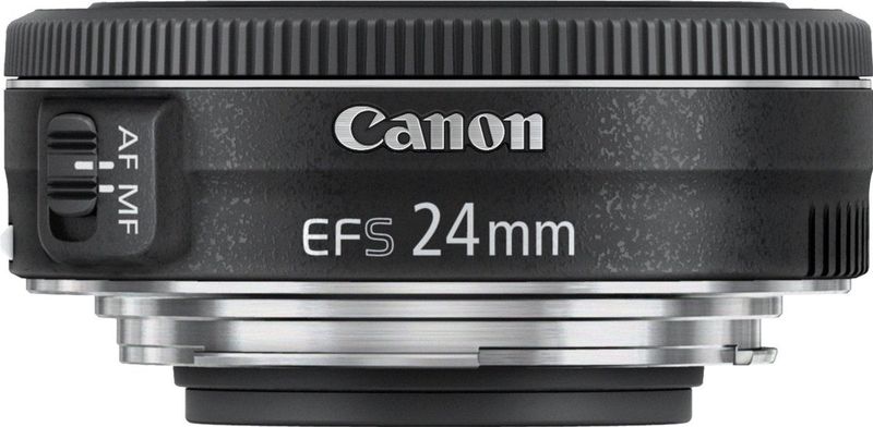 Canon - EF-S 24mm f/2.8 STM - Camera Lens - Zwart - Optisch Ontwerp