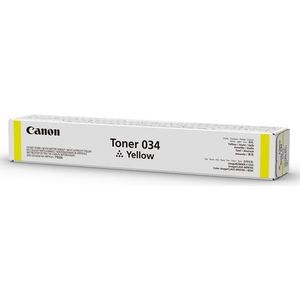 Canon 034 tonercartridge 1 stuk(s) Origineel Geel