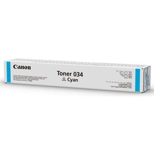 Canon 034 tonercartridge 1 stuk(s) Origineel Cyaan