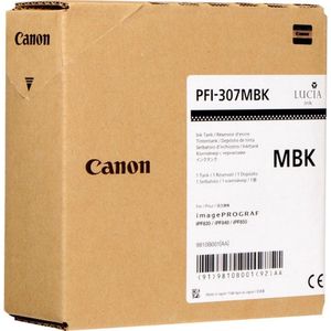 Canon PFI-307MBK inktcartridge mat zwart (origineel)