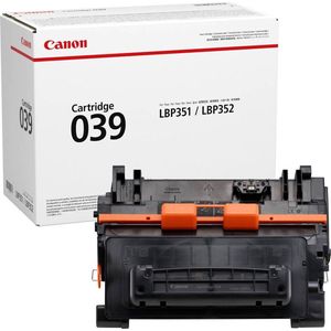 Canon 039 tonercartridge 1 stuk(s) Origineel Zwart