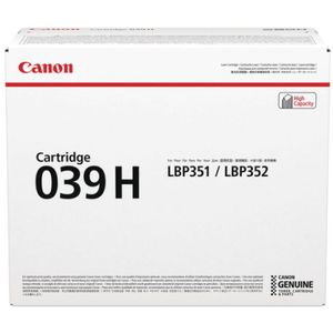 Canon 039H Cartridge 25000pagina's ZwartMHz