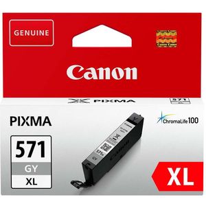 Canon CLI-571XL - Inktcartridge / Grijs / Hoge Capaciteit