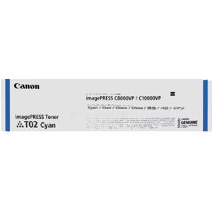 Canon - T02 Toner - Cyaan - 43k Per Stuk