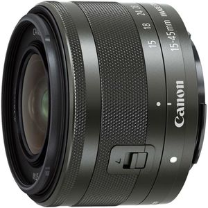 Canon 0572C005AA EF-M lens 15-45mm f/3.5-6.3 is STM voor EOS M, grafiet