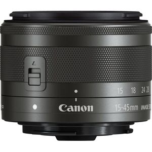 Canon EF-M 15-45mm f/3.5-6.3 IS STM-lens - Grafiet